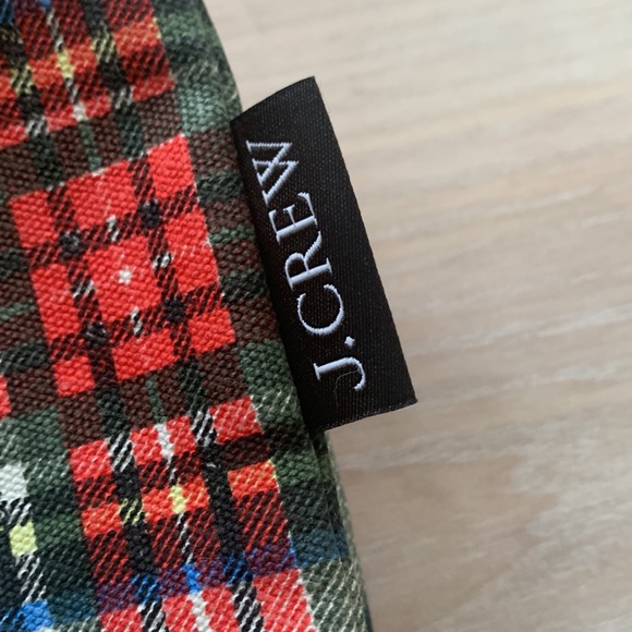Jcrew tartan tote NWT - Picture 4 of 4